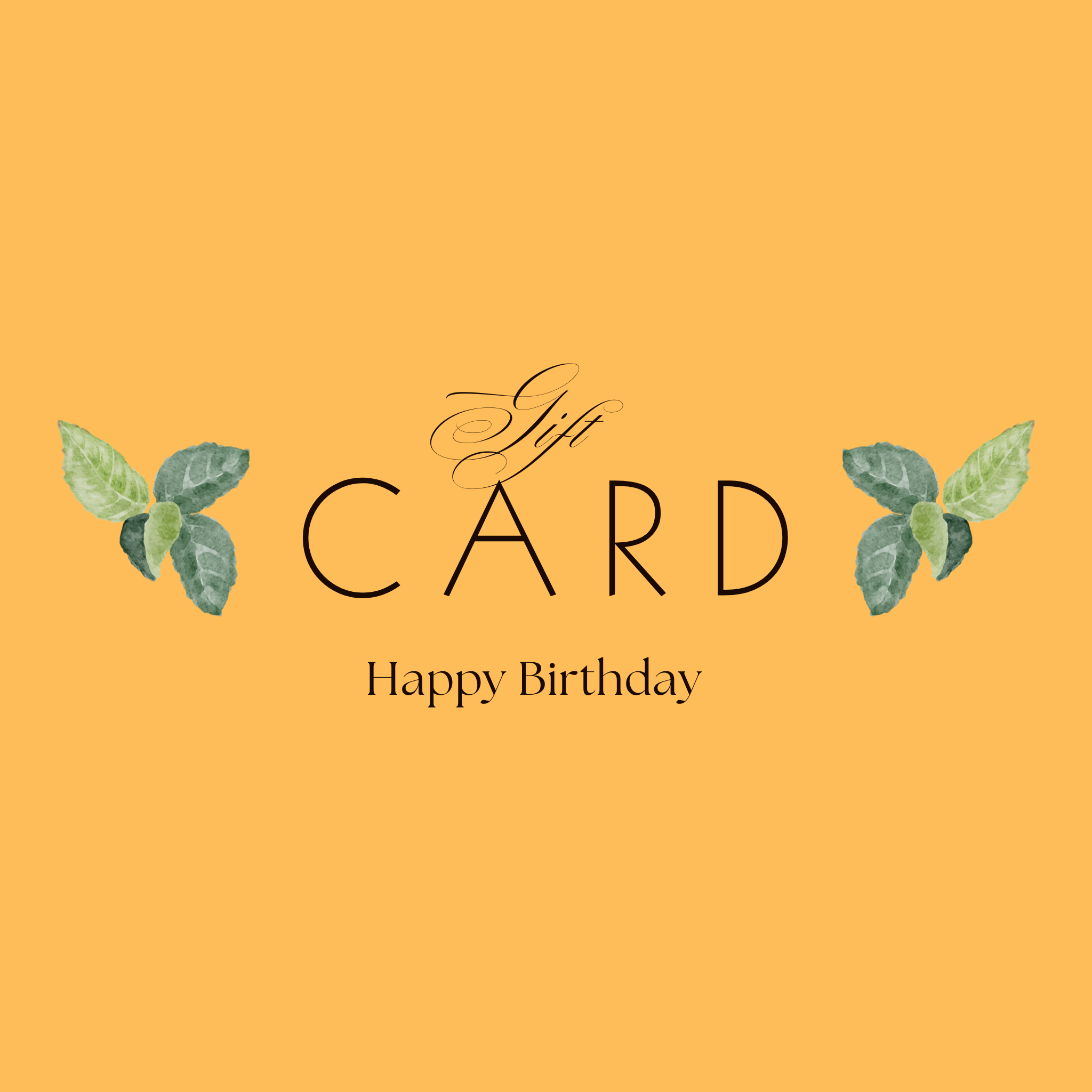 Thalia shoes - Birthday Gift Card