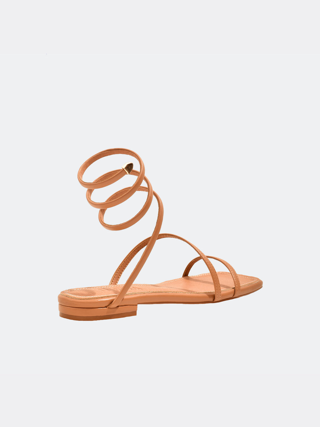 Spiral Flat Sandals in Beige for women
- ancient greek sandals