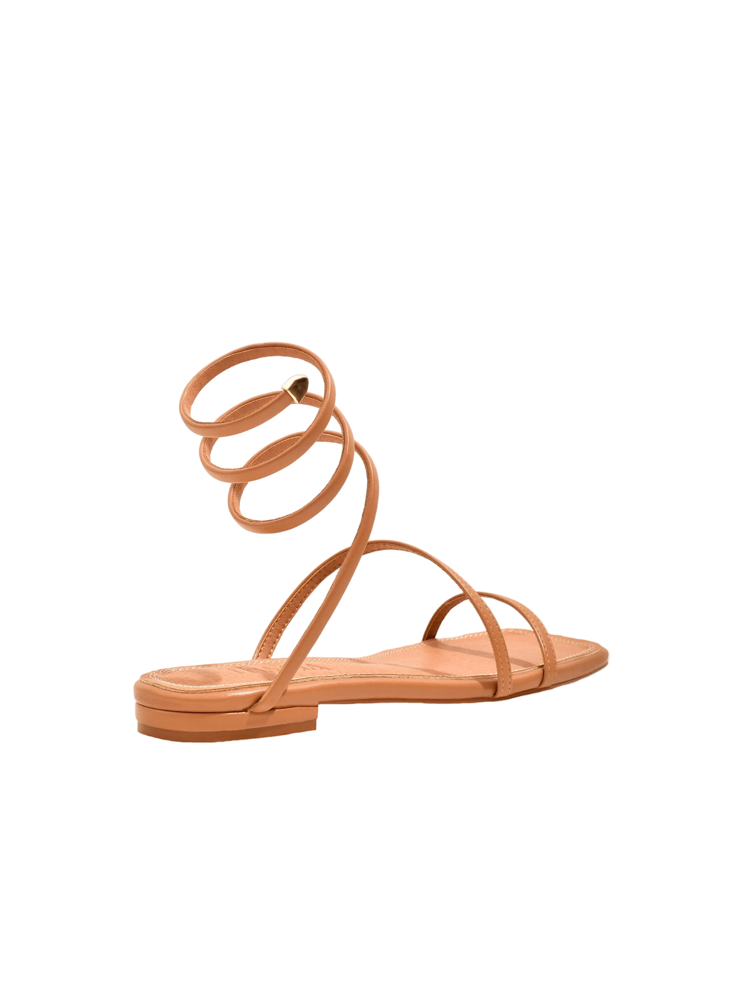 Thália PETA-approved beige flat sandals